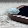 White with Wu Ji Ring US 8.0, photo 1 - Luxe Jadeite