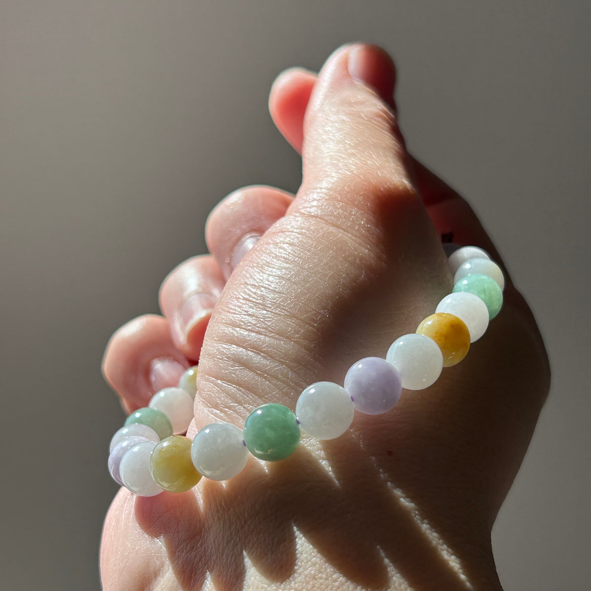 Multi Bracelet, Jade only (no metal setting), photo 3 - Luxe Jadeite