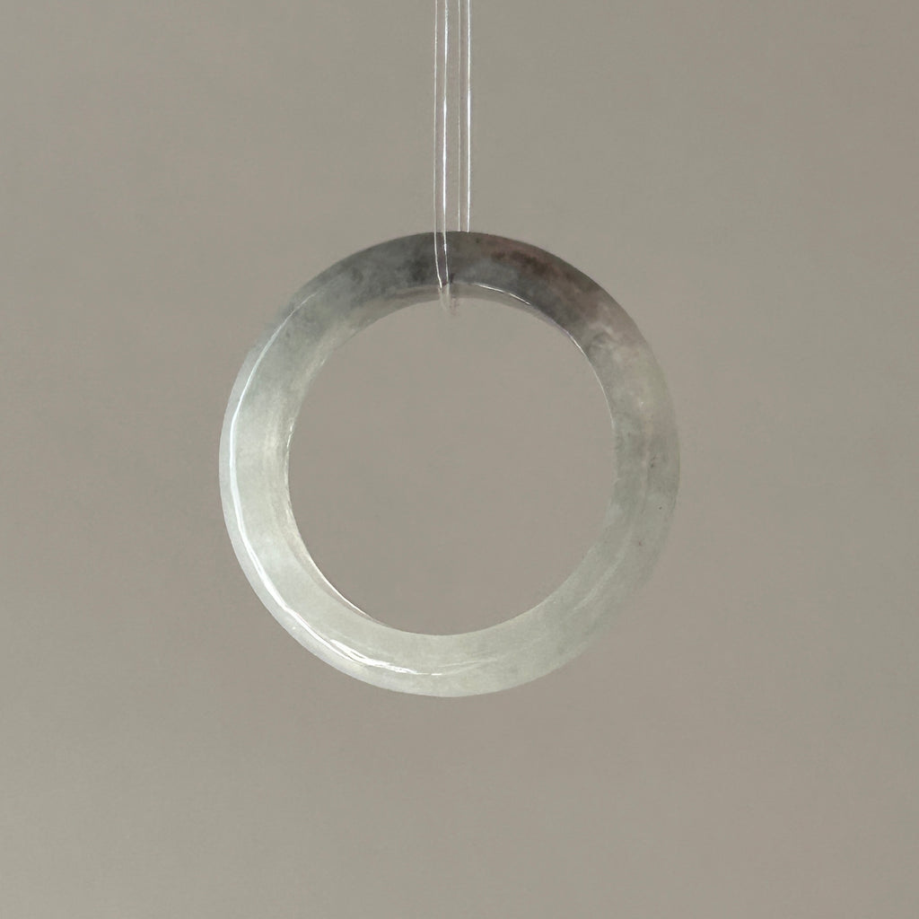White with Wu Ji Ring US 8.0, photo 6 - Luxe Jadeite