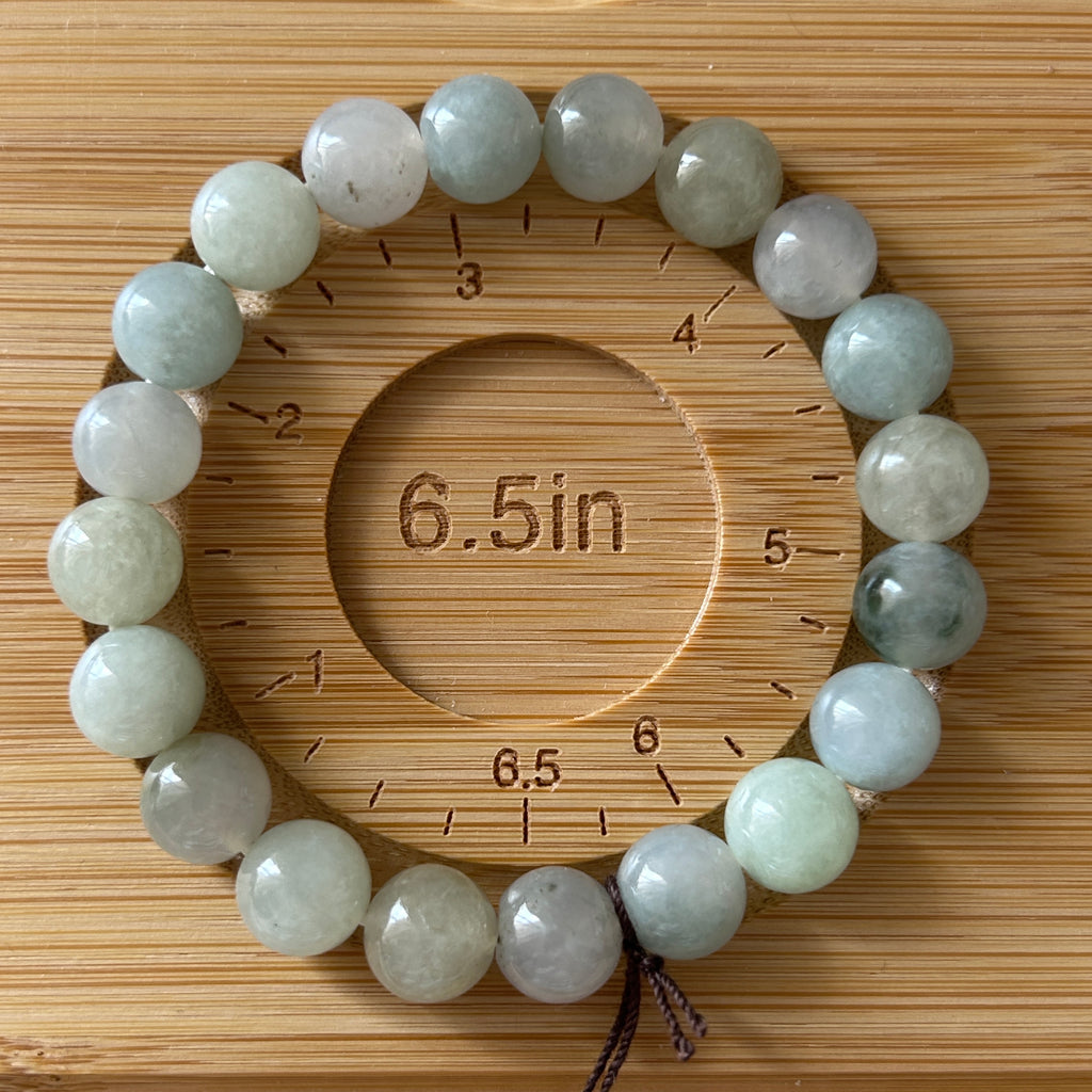 Yellow Green Bracelet, Jade only (no metal setting), photo 7 - Luxe Jadeite