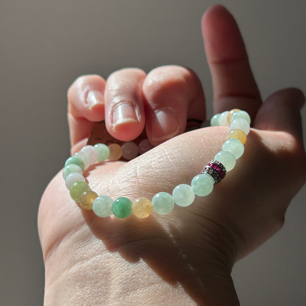 Multi Bracelet, Jade only (no metal setting), photo 3 - Luxe Jadeite