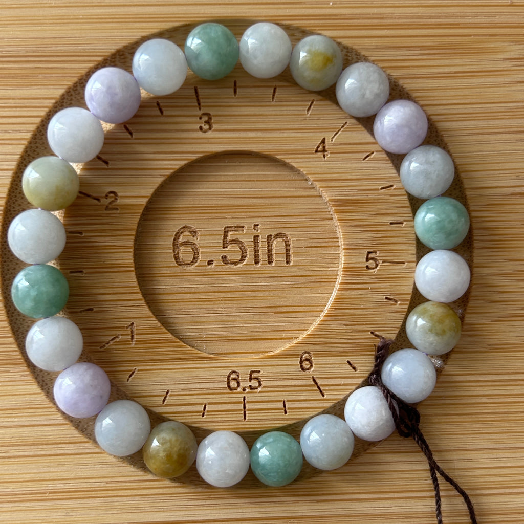 Multi Bracelet, Jade only (no metal setting), photo 6 - Luxe Jadeite