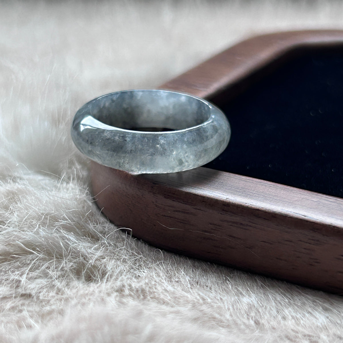 Wu Ji Ring US 7.5, photo 1 - Luxe Jadeite