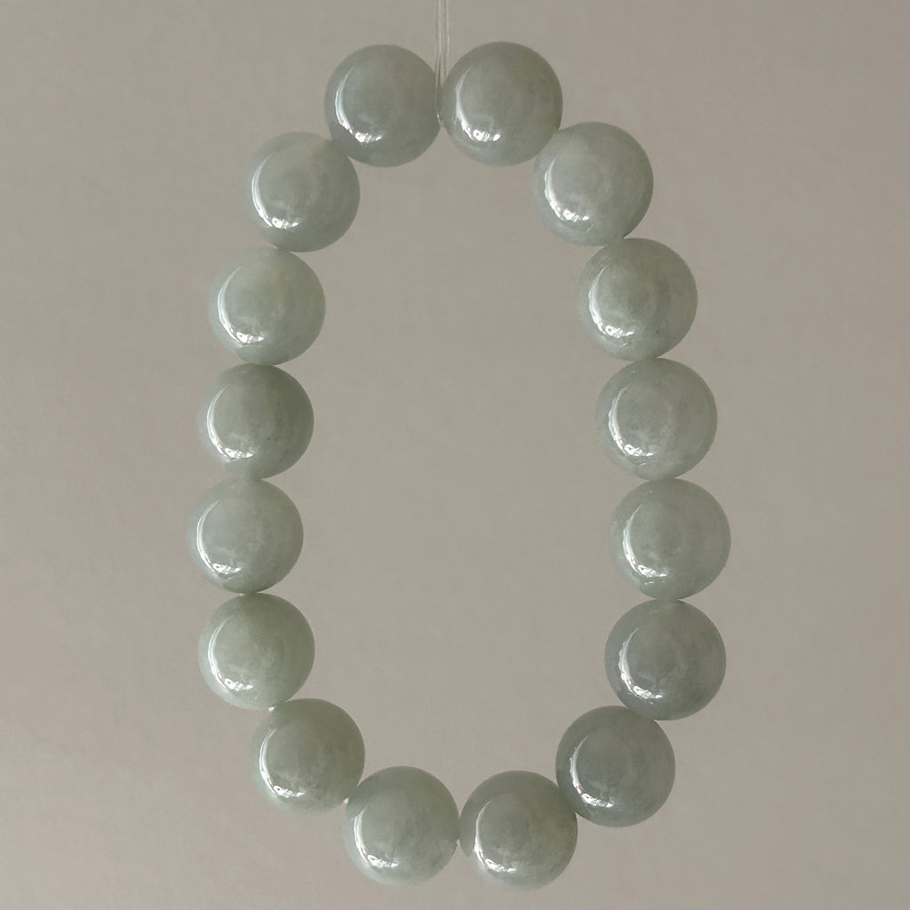 Pale Green Bracelet 17 cm, photo 7 - Luxe Jadeite