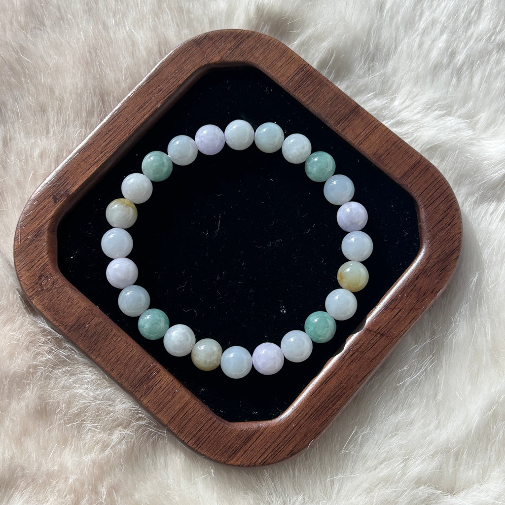 Multi Bracelet, Jade only (no metal setting), photo 7 - Luxe Jadeite