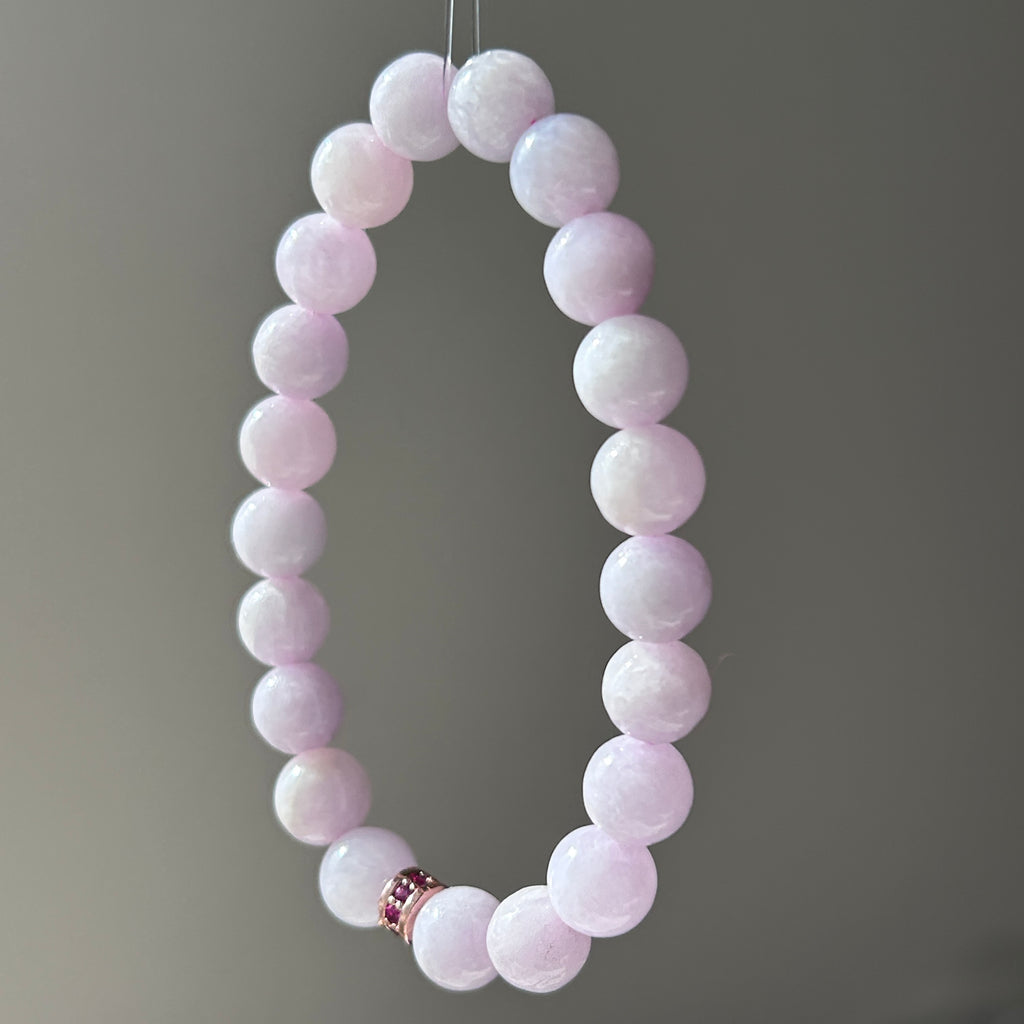 Pink Bracelet, Jade only (no metal setting), photo 4 - Luxe Jadeite