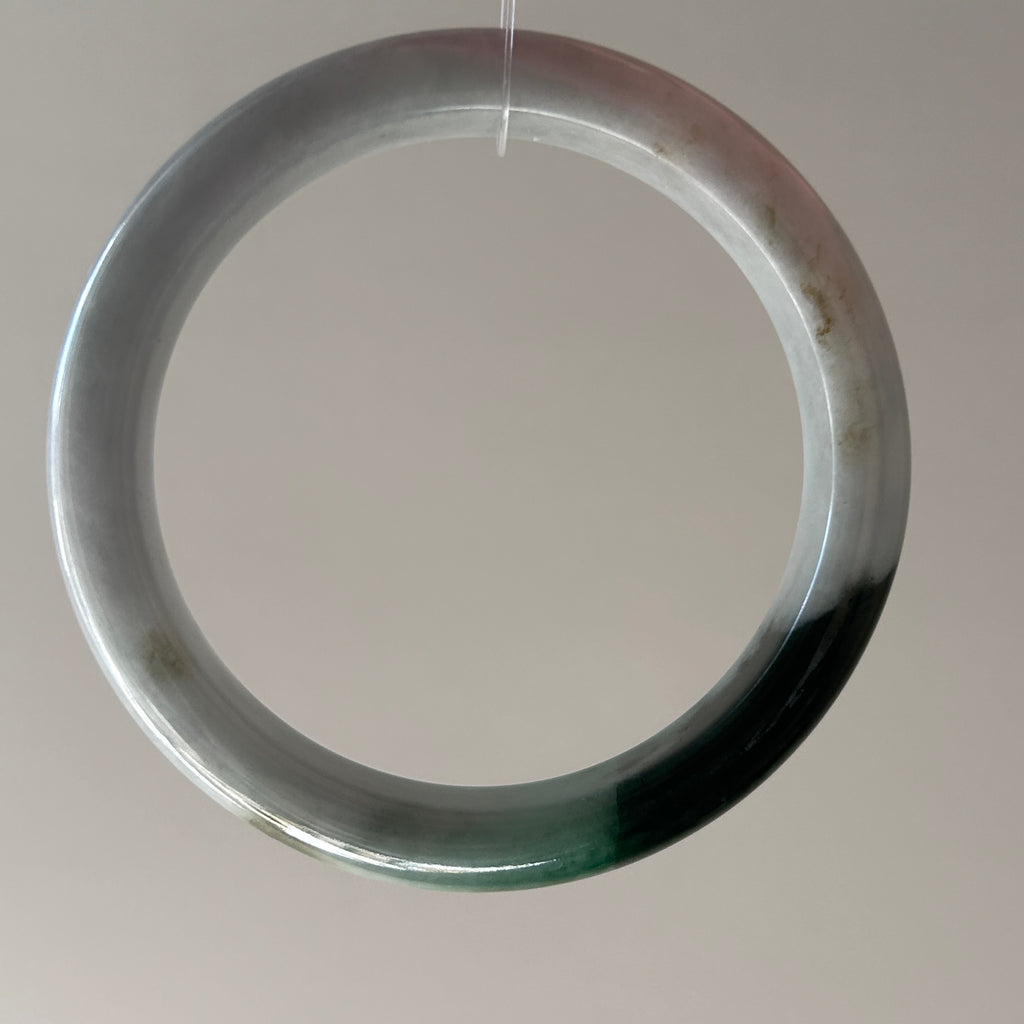 Spicy Green Bangle, Jade only (no metal setting), photo 8 - Luxe Jadeite