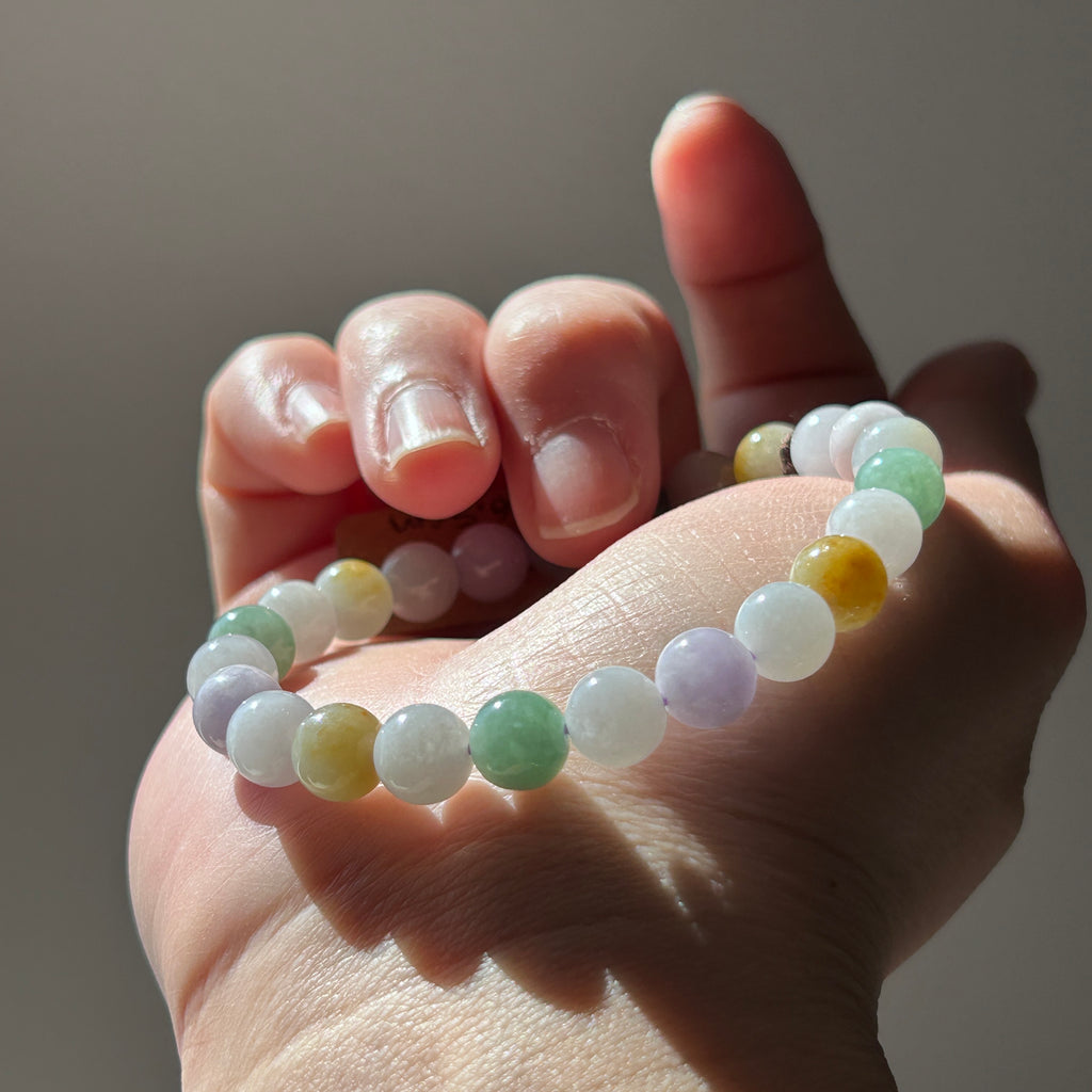 Multi Bracelet, Jade only (no metal setting), photo 4 - Luxe Jadeite