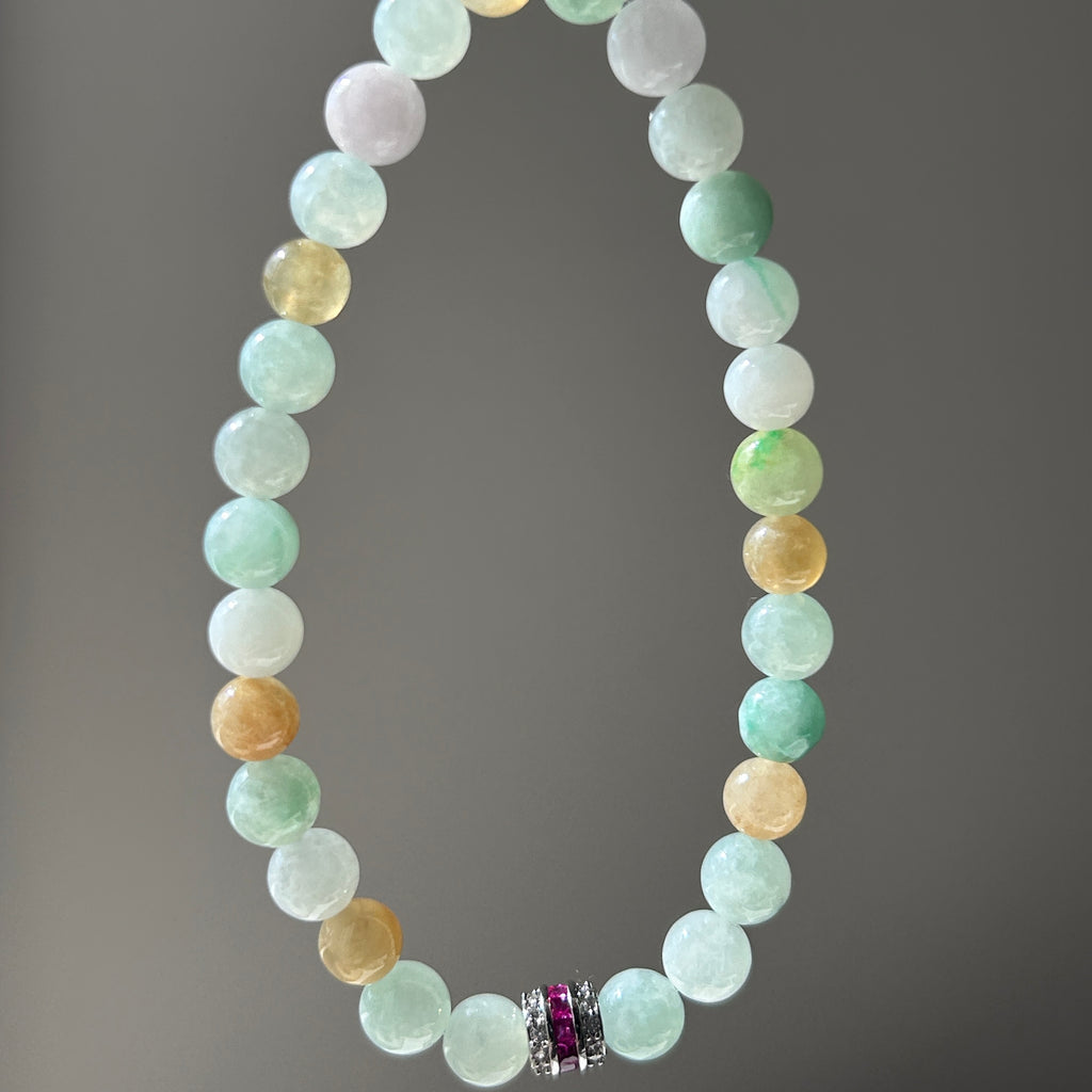 Multi Bracelet, Jade only (no metal setting), photo 4 - Luxe Jadeite
