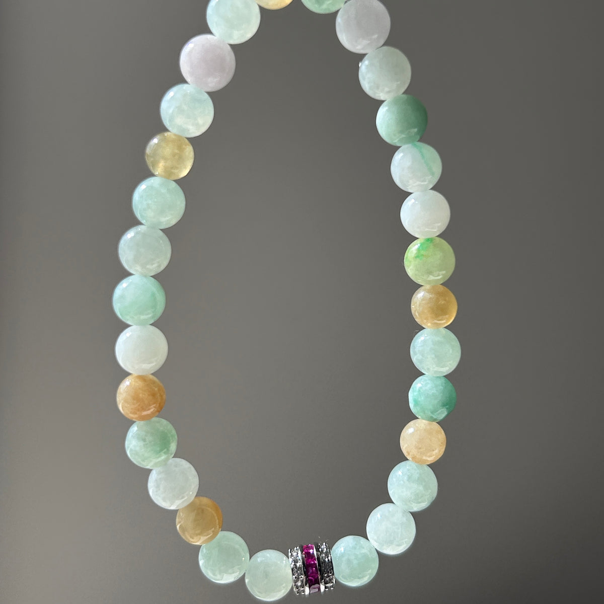 Multi Bracelet, Jade only (no metal setting), photo 4 - Luxe Jadeite