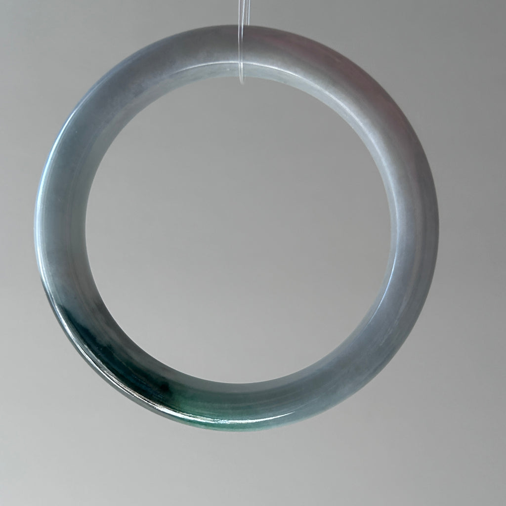 Spicy Green Bangle, Jade only (no metal setting), photo 9 - Luxe Jadeite