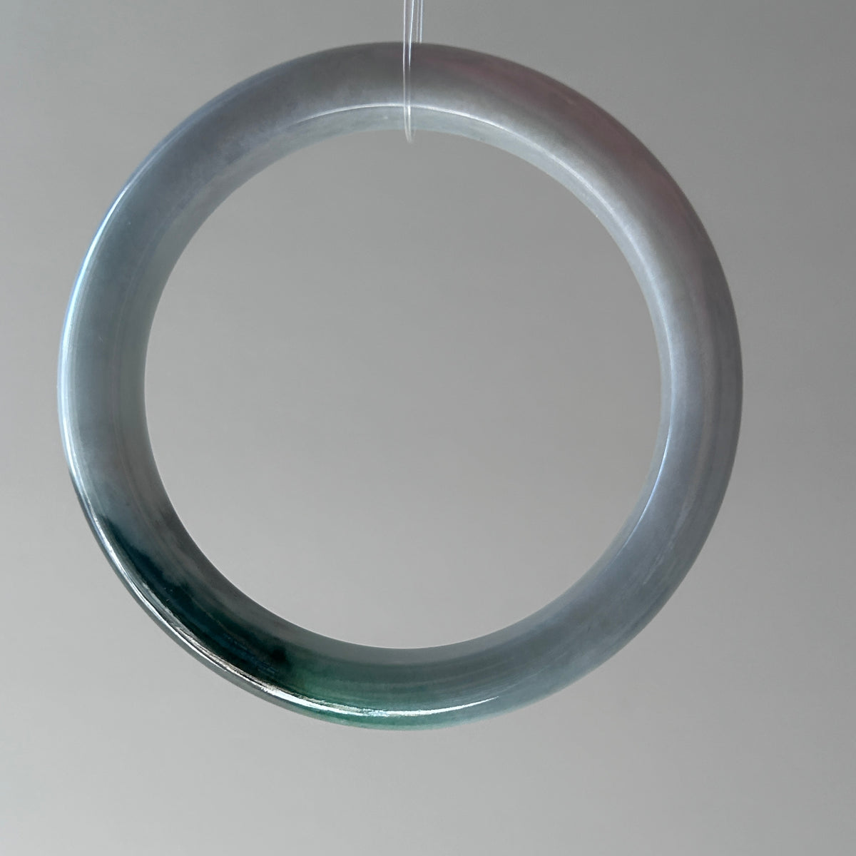 Spicy Green Bangle, Jade only (no metal setting), photo 9 - Luxe Jadeite