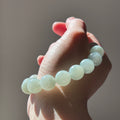 Pale Green Bracelet 17 cm, photo 1 - Luxe Jadeite