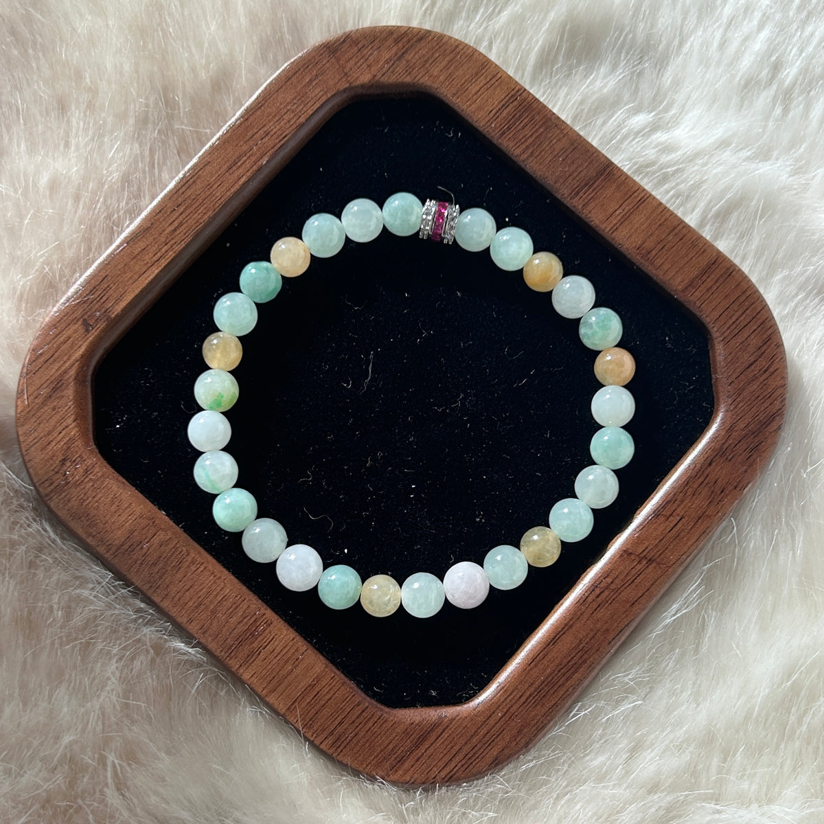Multi Bracelet, Jade only (no metal setting), photo 6 - Luxe Jadeite