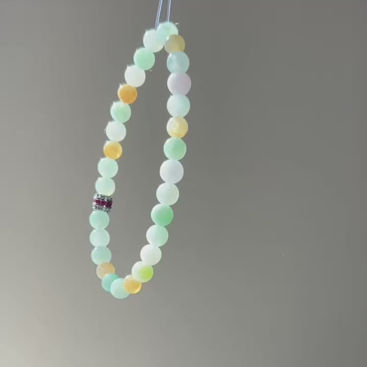 Multi Bracelet, Jade only (no metal setting), video 2 - Luxe Jadeite