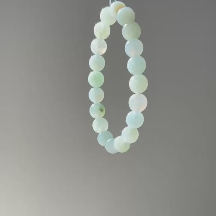 Yellow Green Bracelet, Jade only (no metal setting), video 2 - Luxe Jadeite