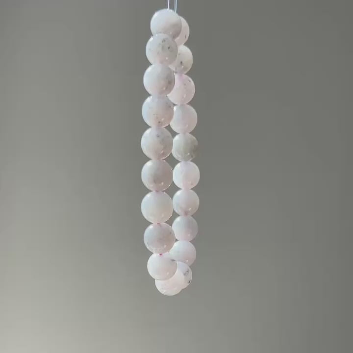 Rare icy black chicken (wuji) jadeite bead bracelet, video 2 - Luxe Jadeite